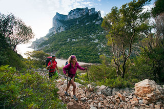 Hiking, climbing, canyoning and via ferrata in the wildest landscape of Sardinia, Italy