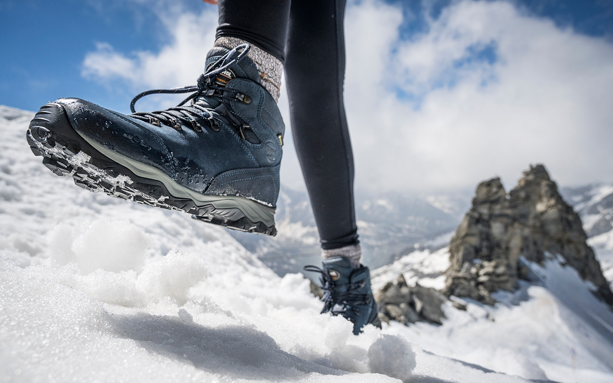 Les pieds au sec, de la vallée au glacier, avec la Meindl Eppan