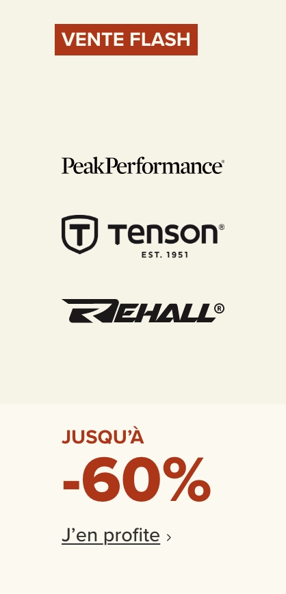 Vente flash Peak Performance et plus encore